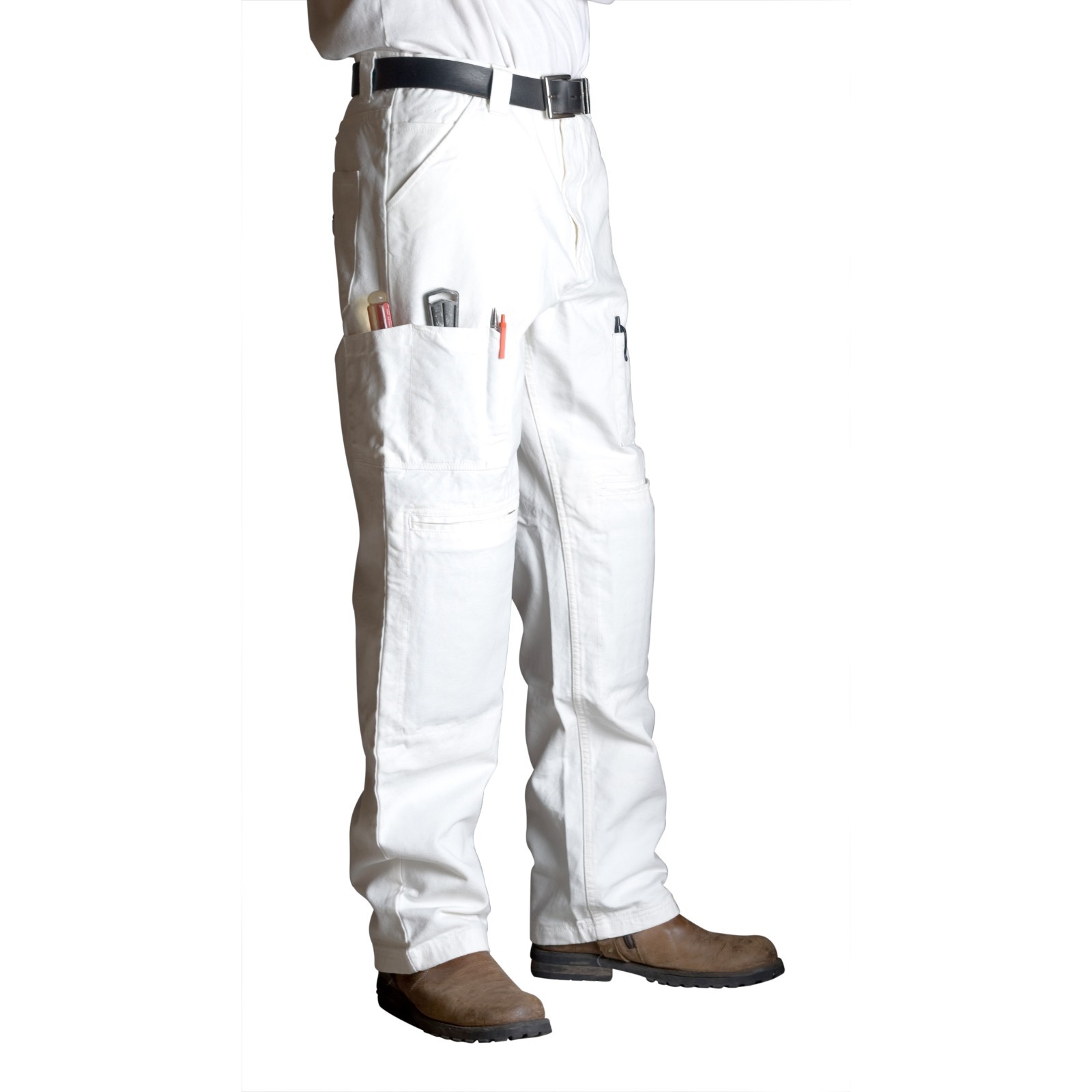 white painters pants