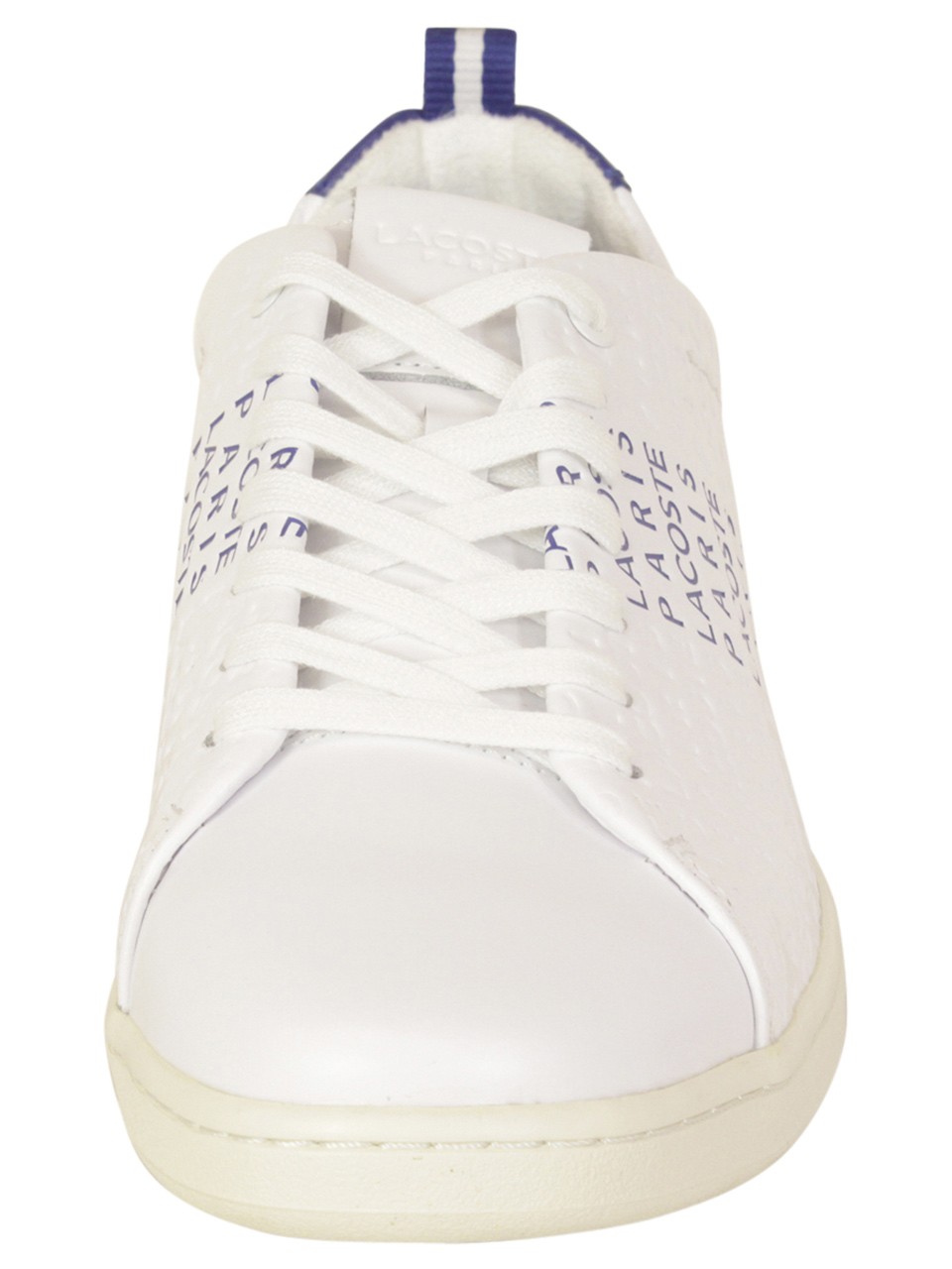 Lacoste Men’s Carnaby-EVO-119 White/Dark Blue Sneakers Shoes
