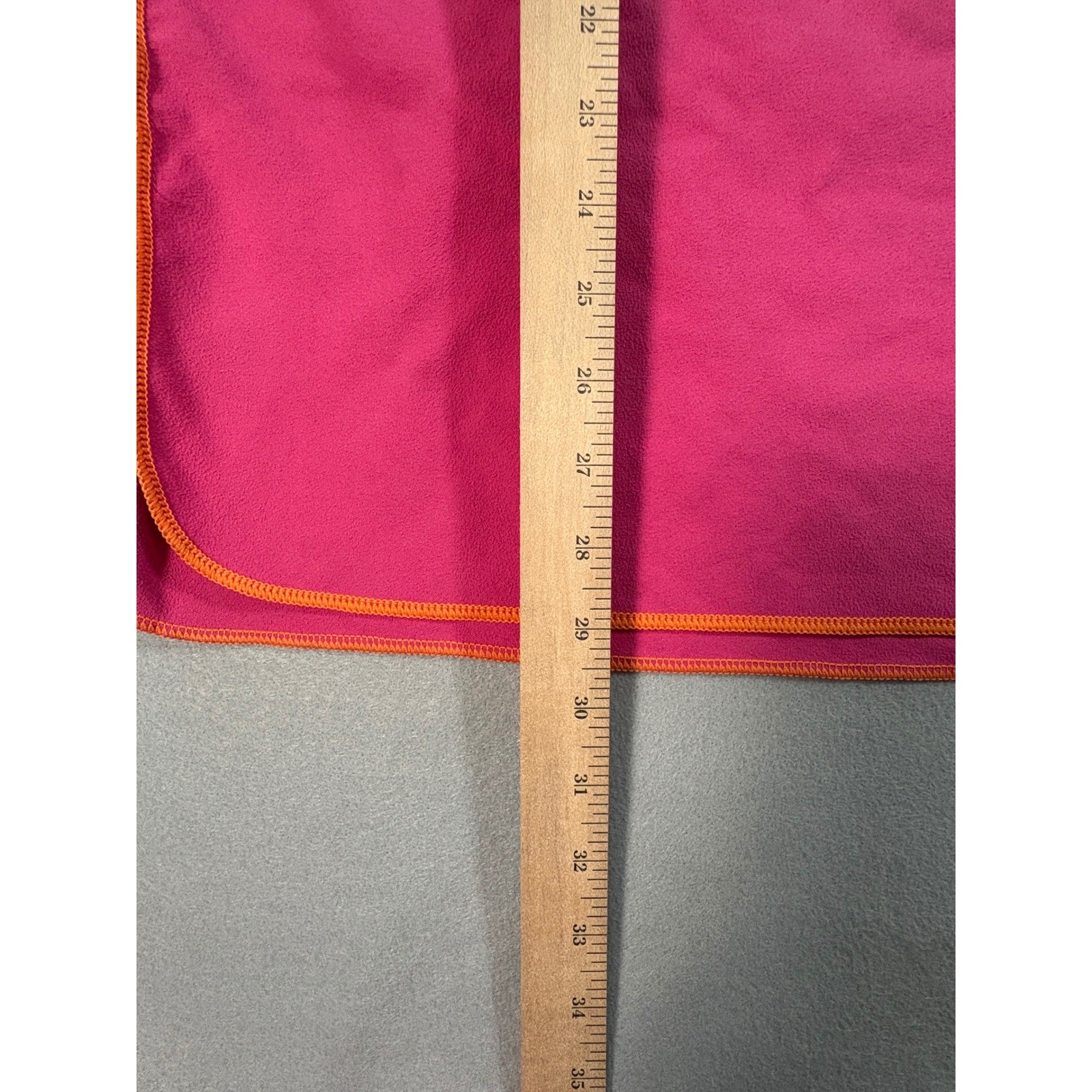FLYILY Pink Microfiber Hooded Changing Robe Surf Poncho Swim Cover Up