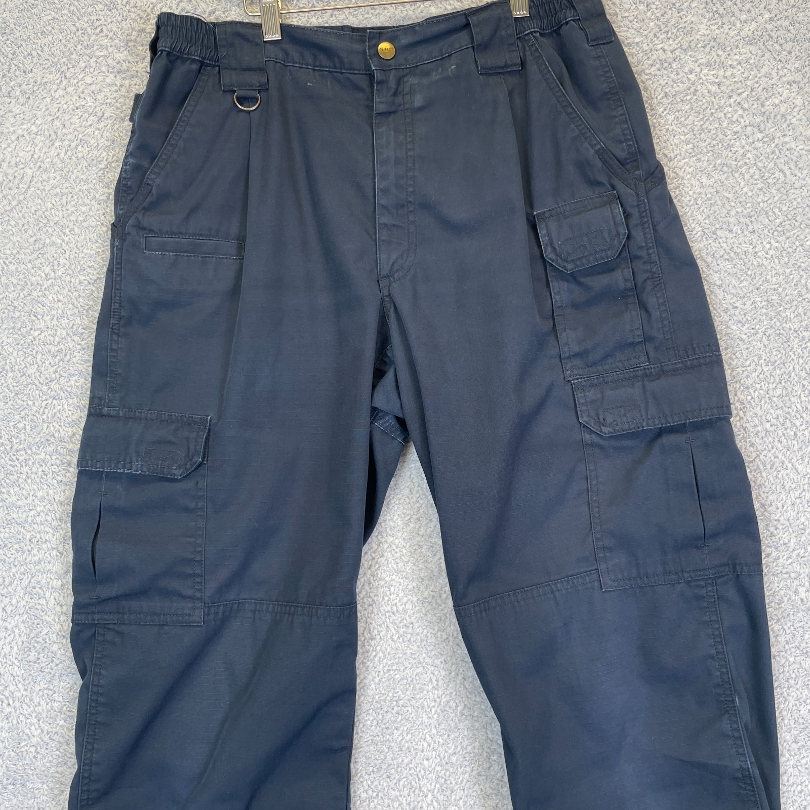 5.11 Tactical Taclite Pro Ripstop Regular Fit Pants 34×32 Navy Blue Workwear