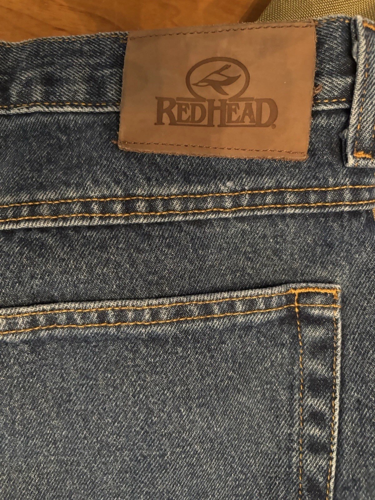 RedHead Men’s Multi purpose hunting or welding jeans with canvas legs