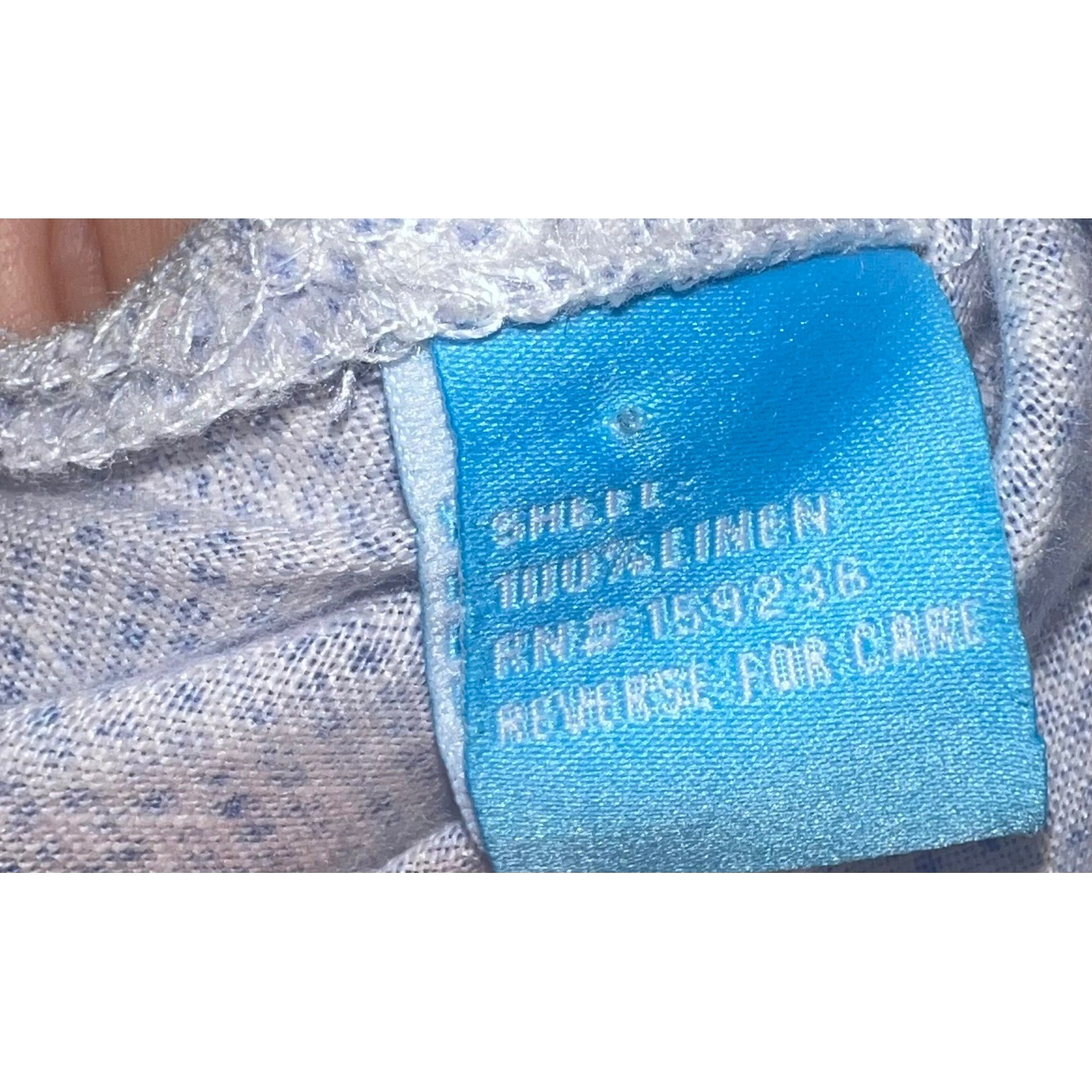 J. McLaughlin Fallon Loose Fit Linen Sz L | Preppy Style Essential