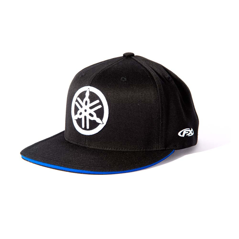 Factory Effex Yamaha Fork Black Flex-Fit Hat Cap Adult Licensed YZ YZF R1 NEW