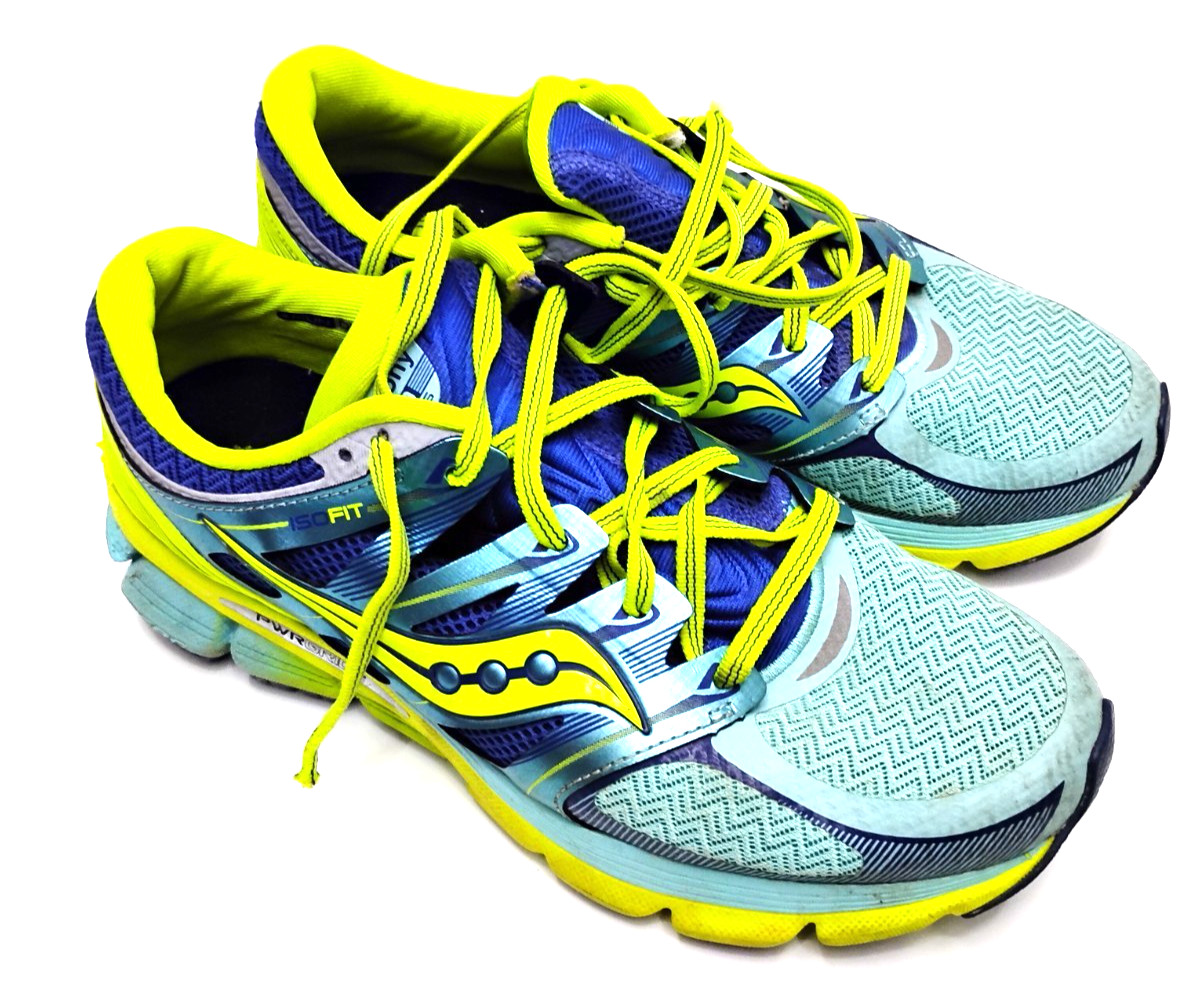 Saucony Zealot ISO Series Womens 9.5 4mm offset pwrgrid pro plus Green