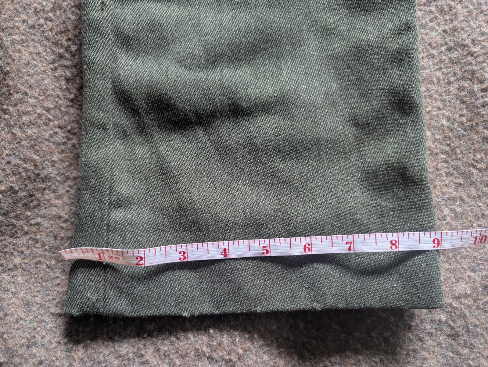 Filson mens heavy wool pants straight cut green 30×29