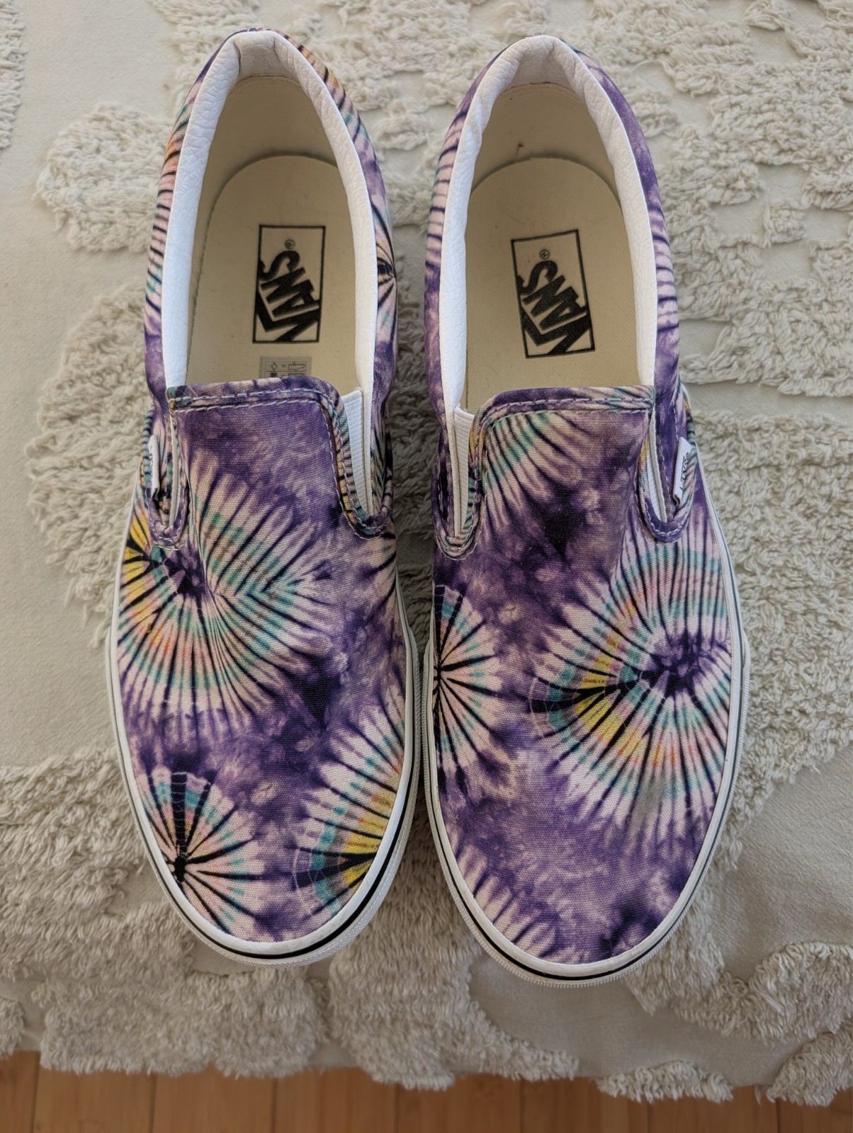 Vans New Age Purple Men’s Slip Ons – Size 10 (EU 43)