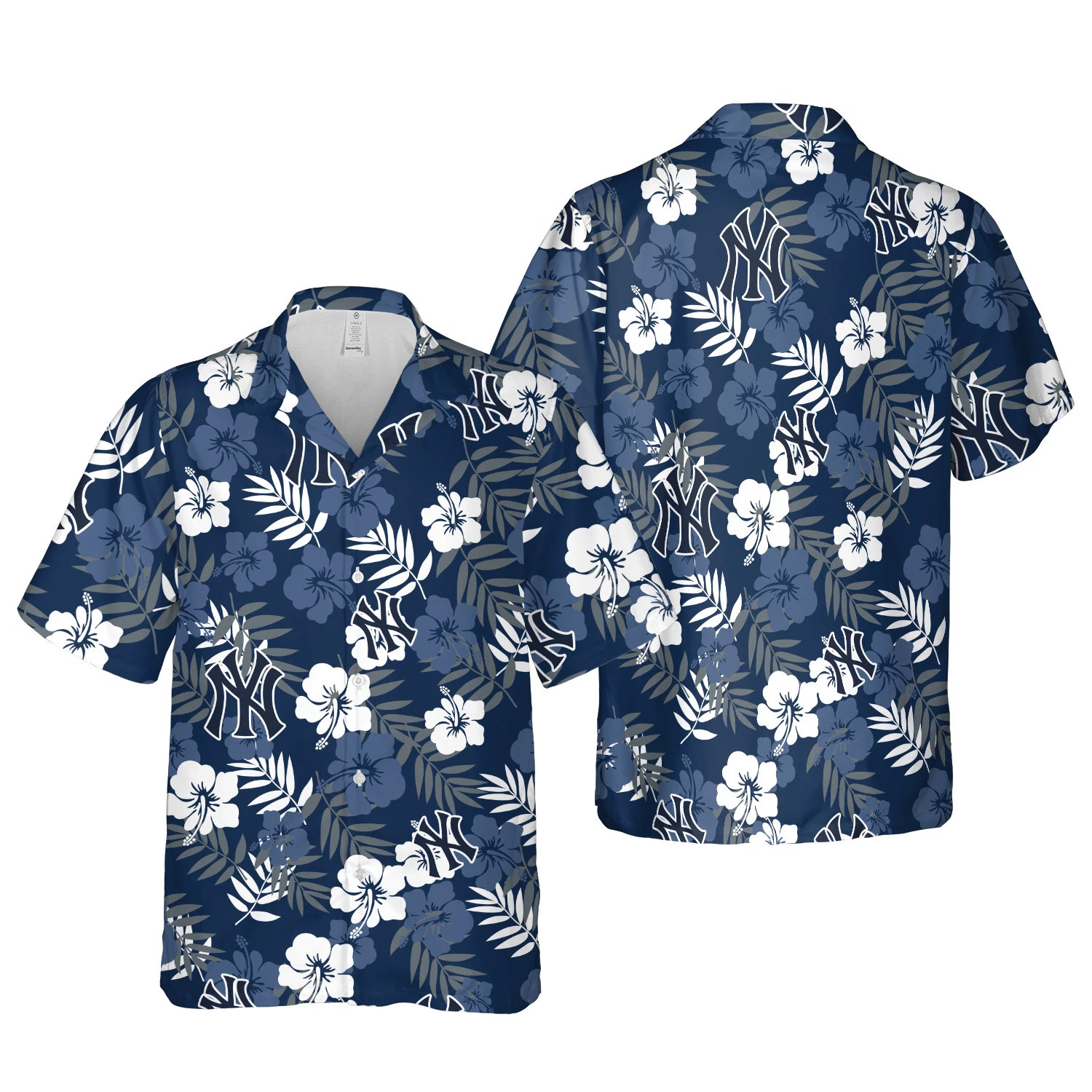 New York Yankees Hawaiian Shirt, Beach Shirt For Men, Yankees Casua
