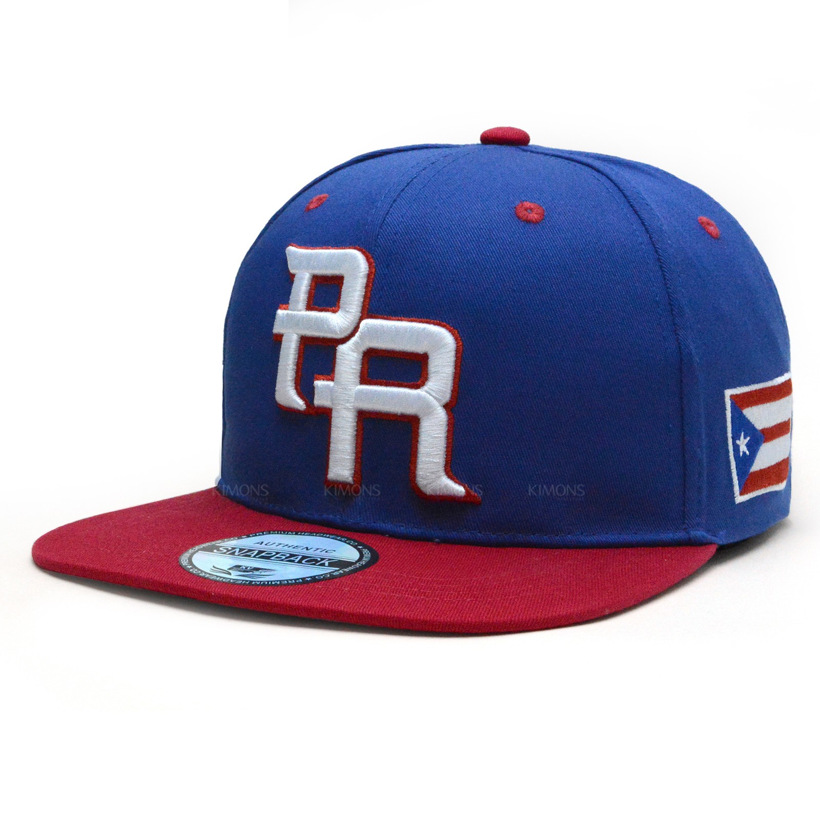 Puerto Rico Baseball Hat PR Flag 3D Embroidered Snapback WBC Cap Blue Red 2026