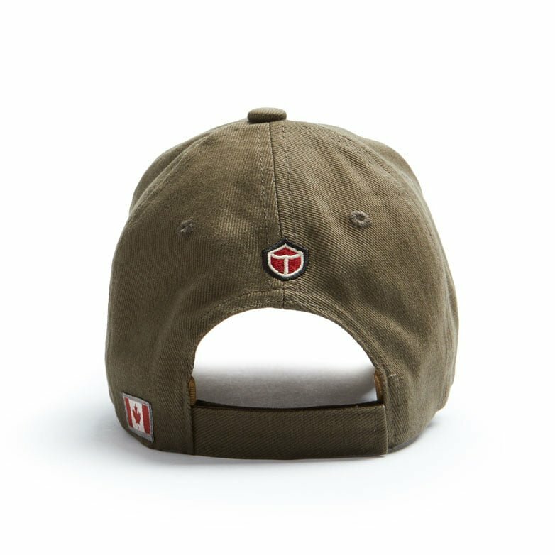 Red Canoe Trans Canada British Columbia Cap – Khaki – Hat is One Size Fits All