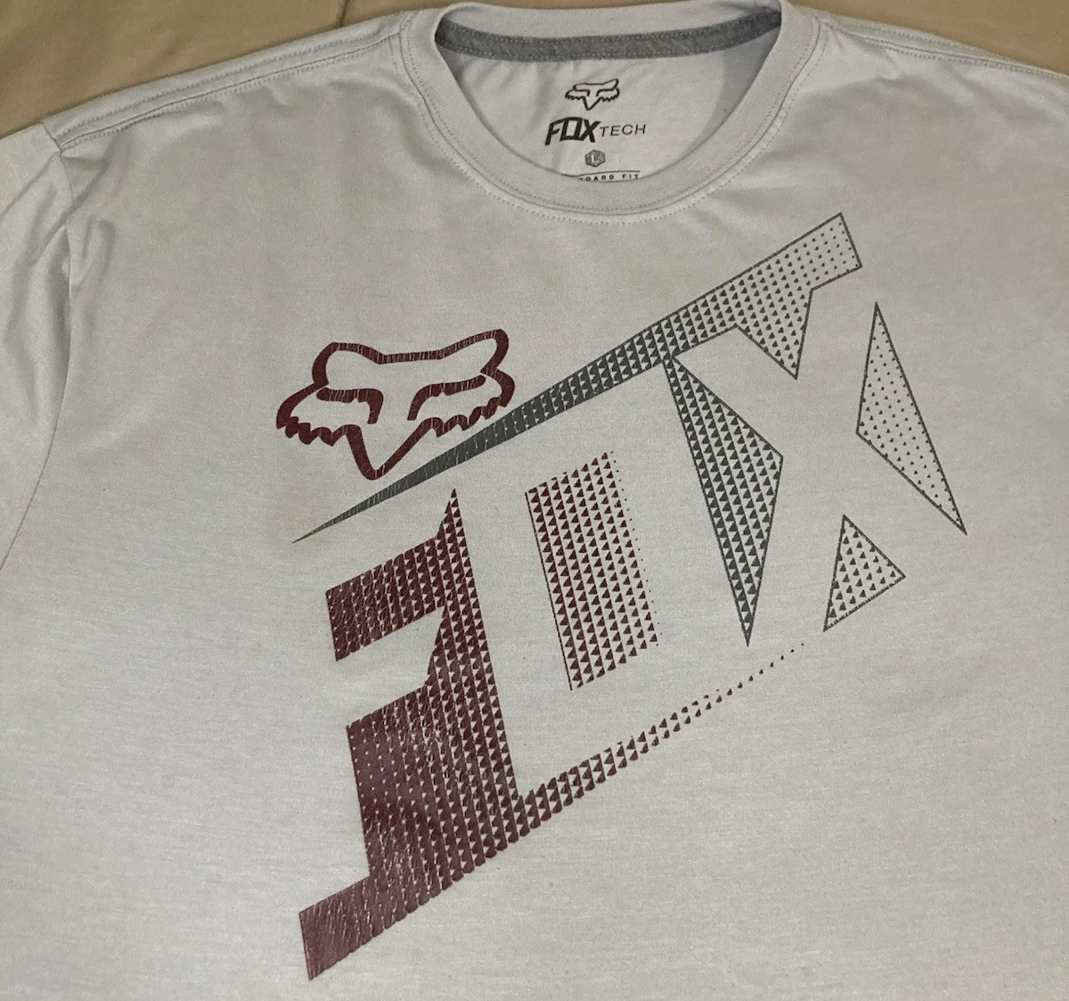 Fox Racing – Fox Tech – Short Sleeve Tee – Size Large – TruDri – Standard Fit