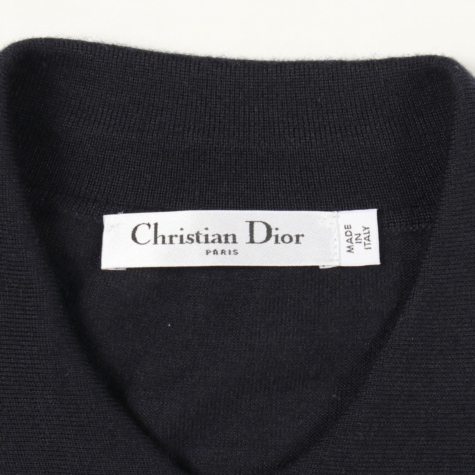 Dior BEE Embroidery Frill Short Sleeve Knit Blouse – DUTY FREE
