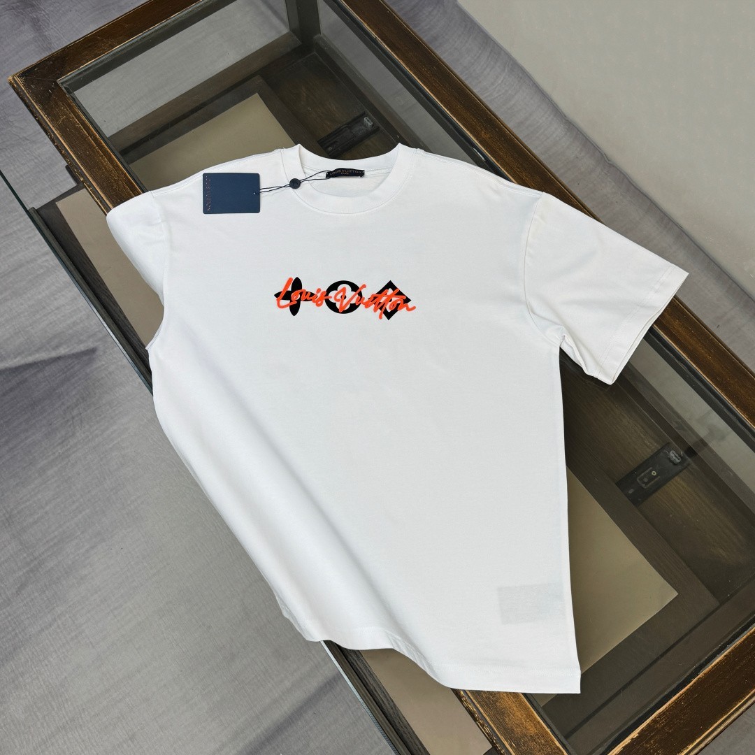 New Moncler White Summer Crew-Neck Short-Sleeve Shirt M