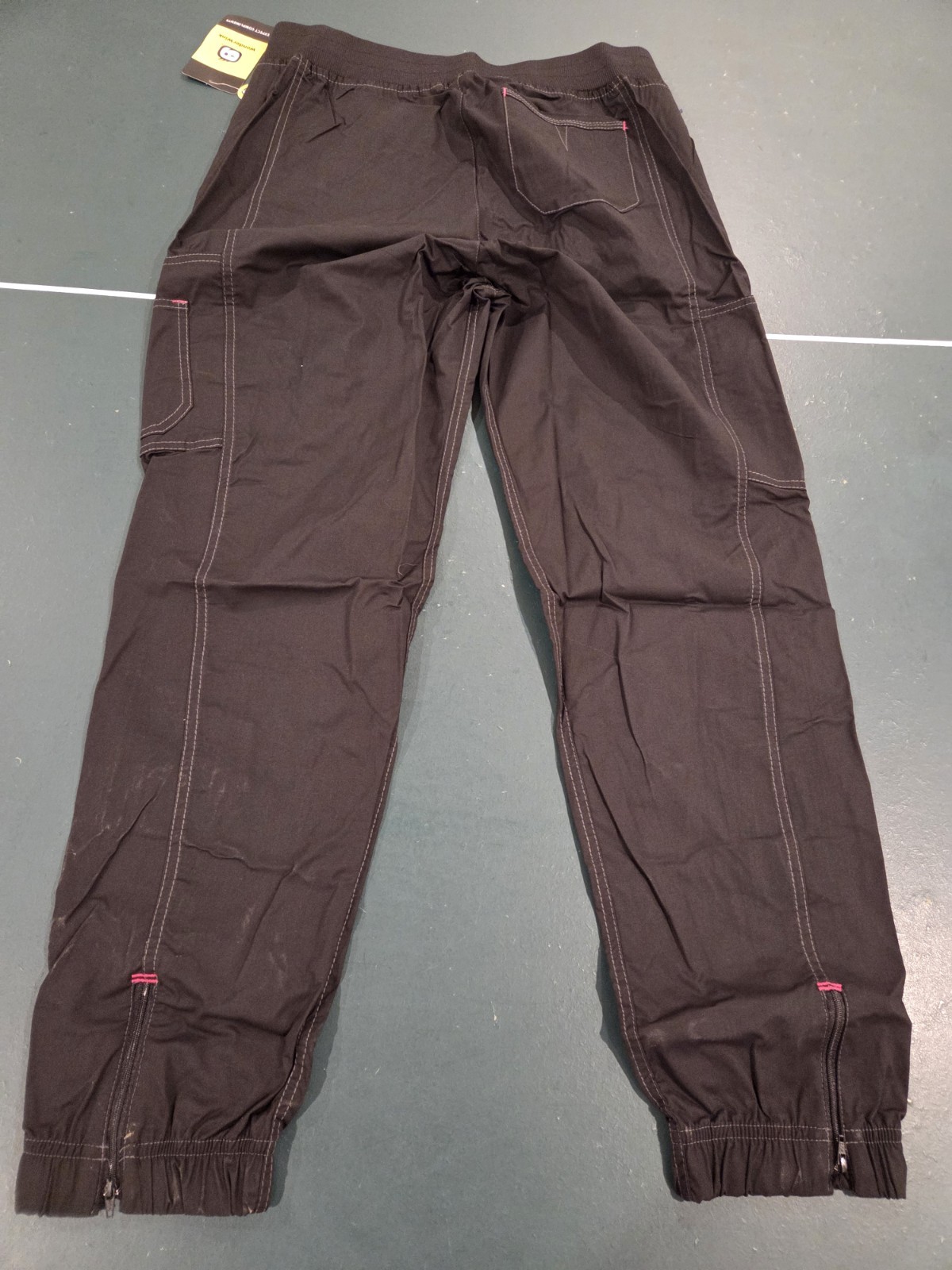 Lot of 3. Wonderwink 5908 Women’s Love Utility Cargo Joggers Black FREE SHIPPING
