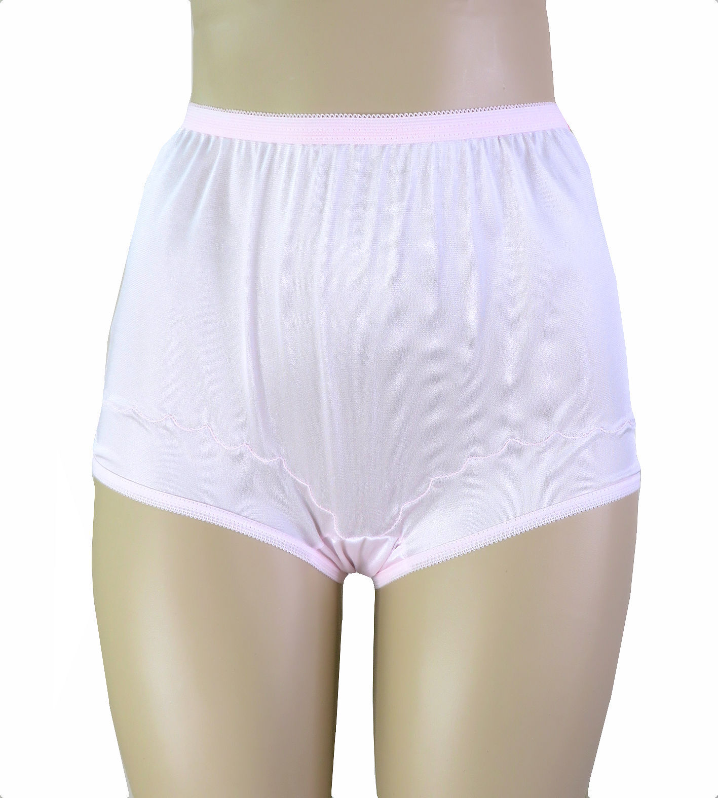 Dixie Belle Underwear Women’s Full Brief Coverage Granny Panty Blue White Pink