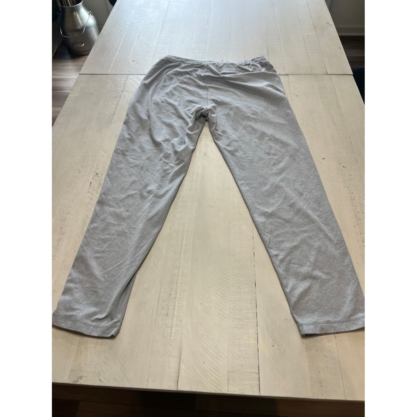 Vuori Men’s Ponto Performance Gray Jogger Pants V418 XL Pockets Drawstring Waist