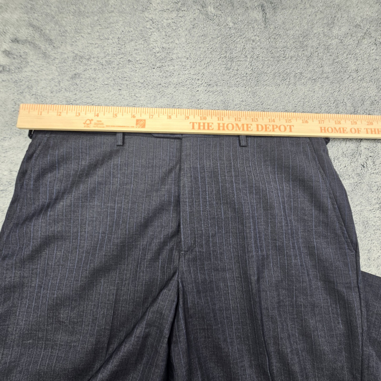 Brooks Brothers Pants 1818 Fitzgerald 35×31 Pinstripe Trousers Made In Italy