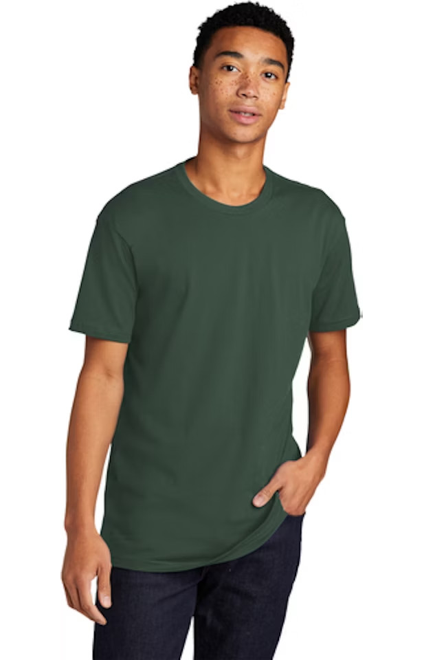 Next Level Apperal 3600 Unisex Crew Neck Royal Pine Green Cotton T-Shirt Size XL