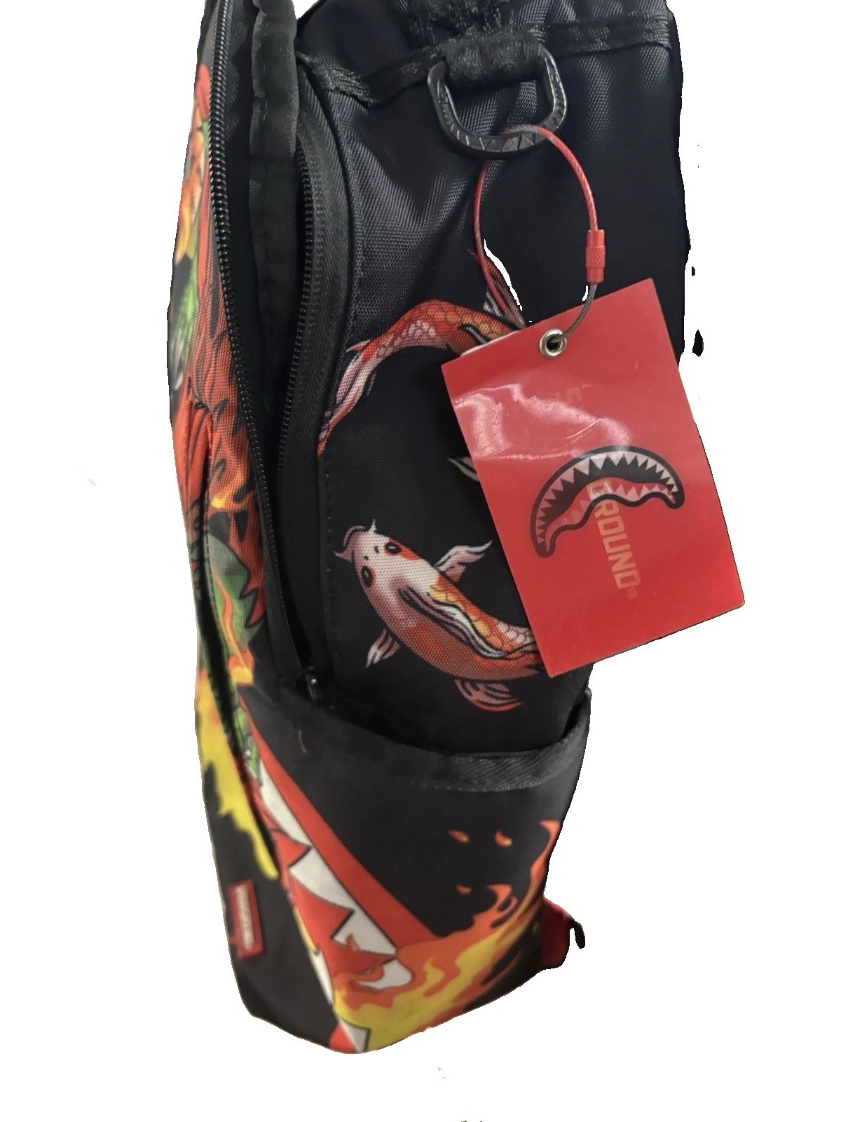 Sprayground Come At Me Bro Tiger Vs Dragon DLXR Backpack Used Great Condition