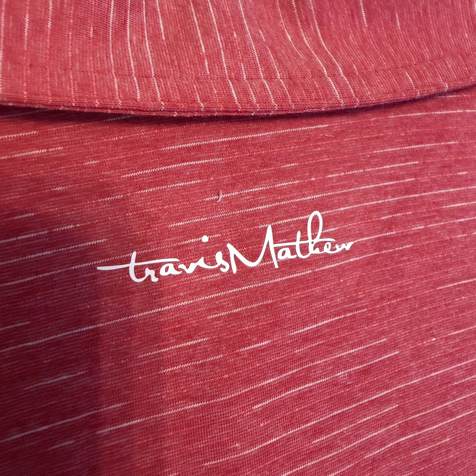 Travis Mathew The Heater Series Polo Scooter Red Mens Size XL Extra L NWT Golf