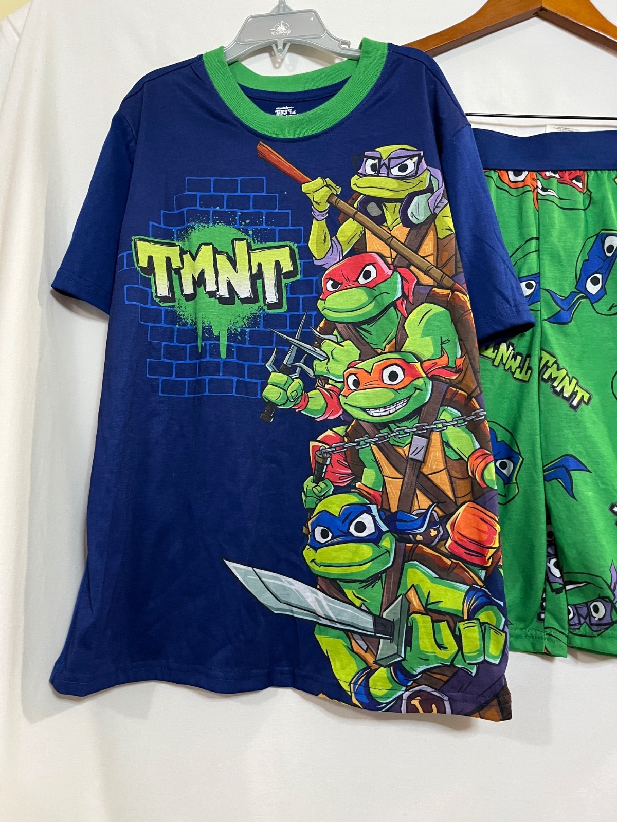 Nickelodeon Teenage Mutant Ninja Turtles Boys Shorts Pajama set 2pc U pick New