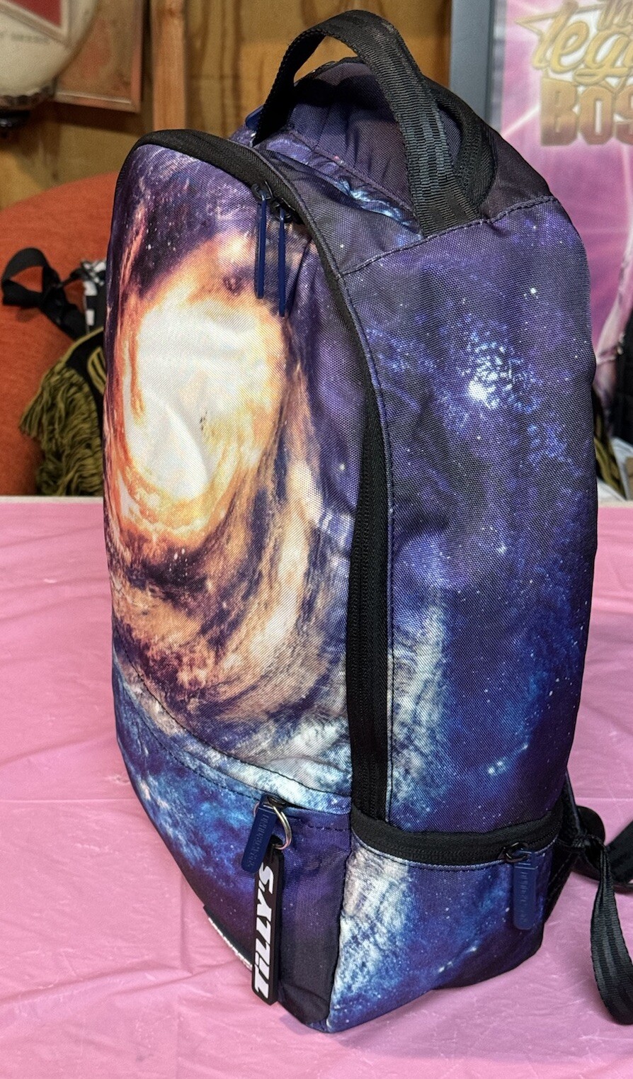 Sprayground Where Creative Plays, Galaxy Storms, Super Rare Backpack