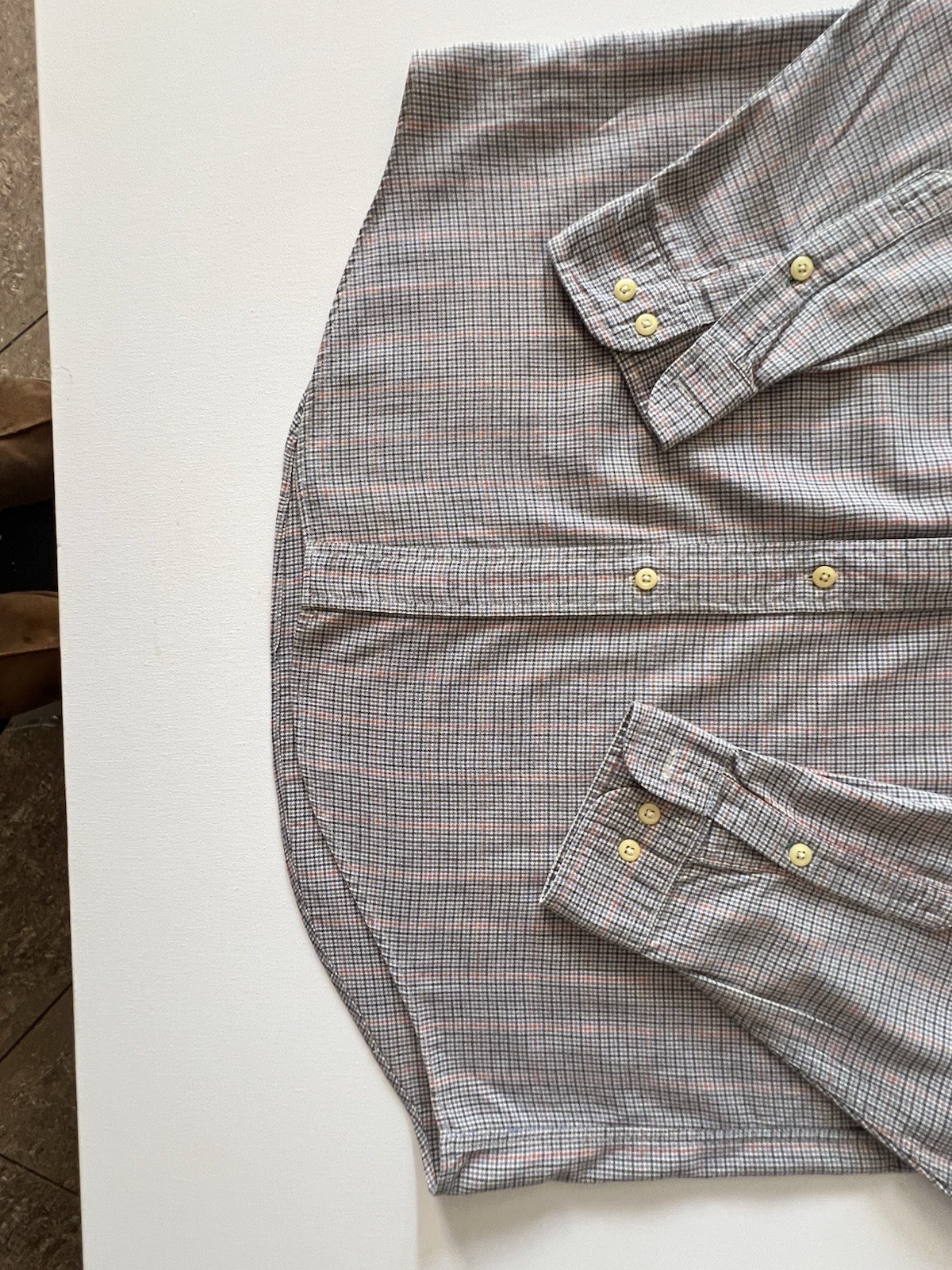 Vintage 90s Tommy Hilfiger Lion Crest Logo Button Down Shirt Green Plaid Large