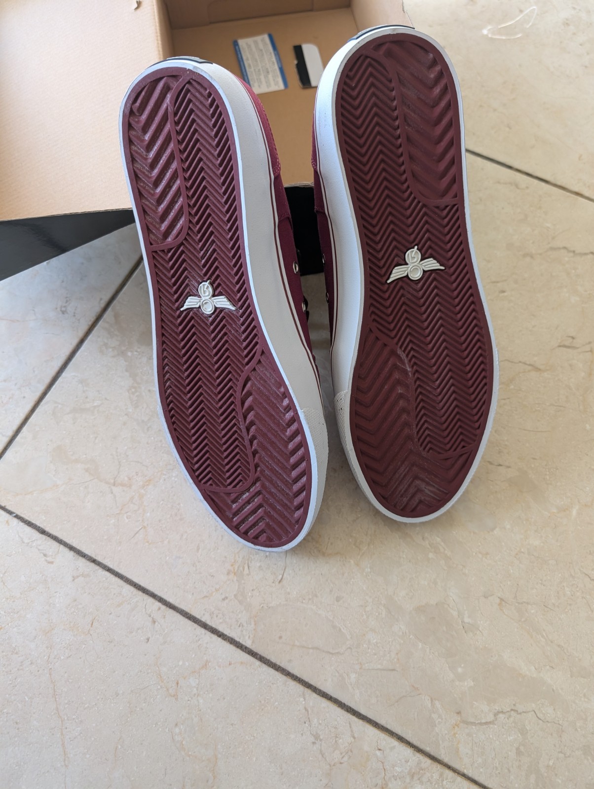 Creative Recreation Cesario Lo XVI Maroon Canvas New in Box Pristine Condition