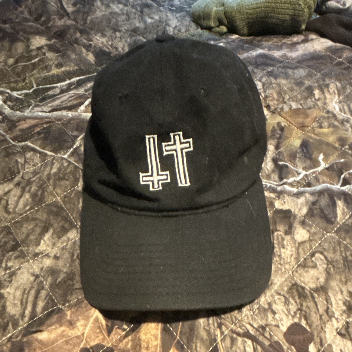 Void dc punk hardcore crust hc Black Adjustable Dad Hat Men’s One Size