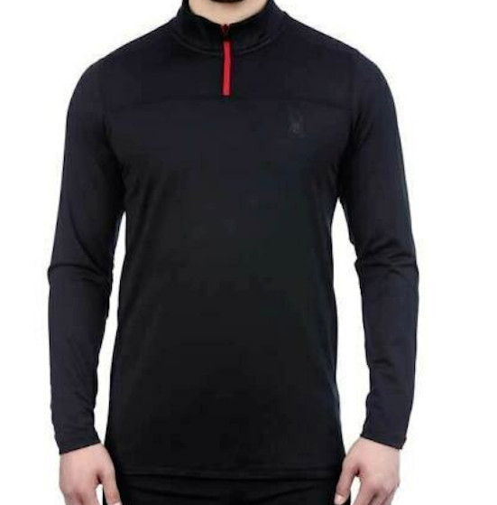 NEW Men’s SPYDER Active 1/4 Zip Pullover Long Sleeve Size Varies