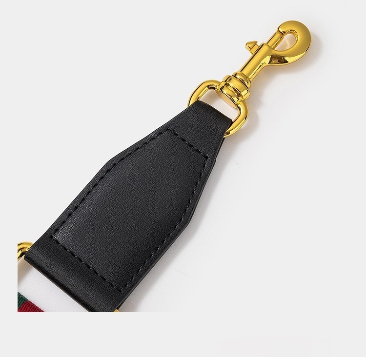 New GG replacement Crossbody Shoulder Strap Green Navy Red Web Canvas Black