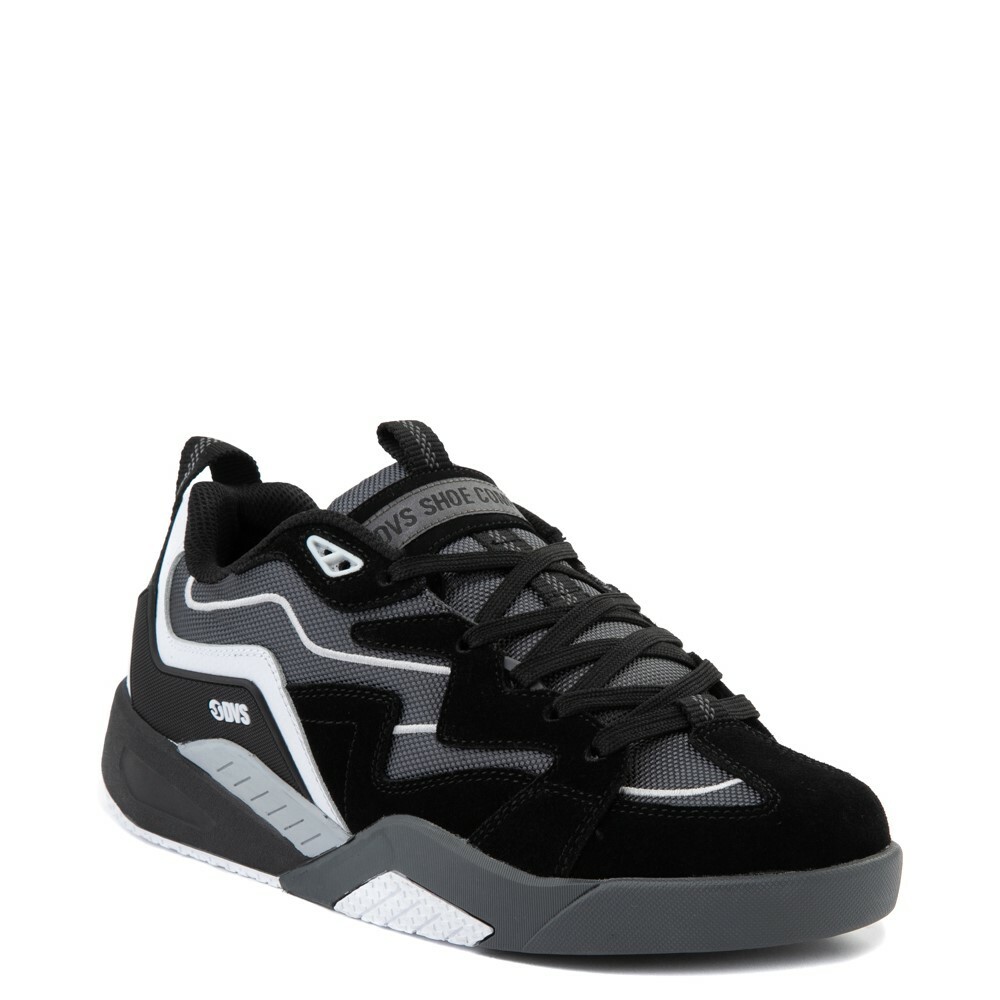 Mens DVS Devious Skateboarding Shoes NIB Black Charcoal White