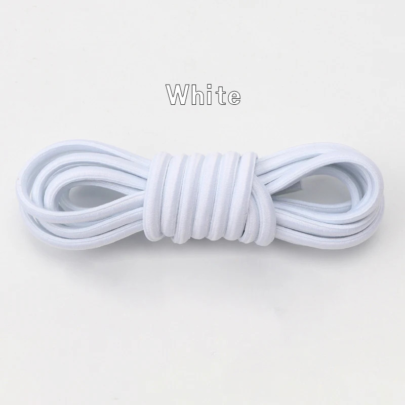 High elasticity shoelace 4mm wide oval high quality shoelaces Suitable for a wid