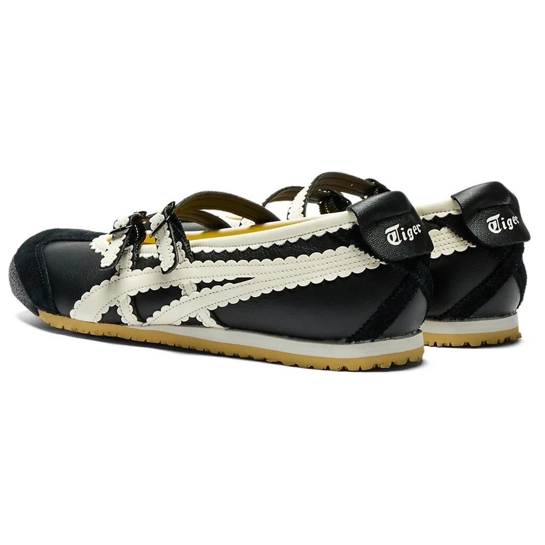 2025 Patou x Onitsuka Tiger Mexico 66 Tgrs Mary Jane Ballet Flats 118A2678-001