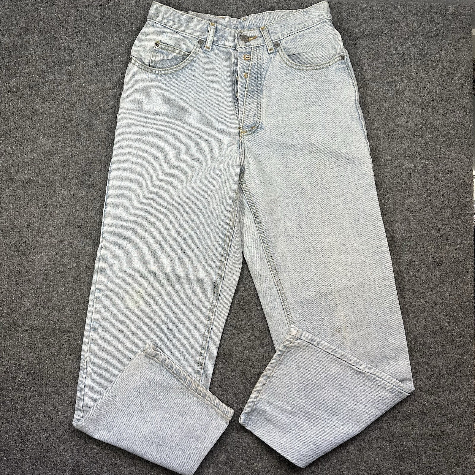 Vintage Lee Women’s High Waist Jeans Size (7) – W28” x L30 1/4” – Made In USA