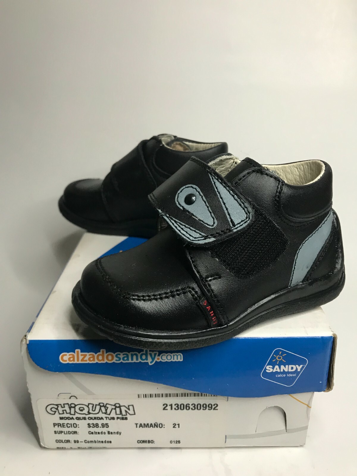 Calzado Sandy Boy’s Shoes Toddler “Chiquitin” Size 5.5 US (21 EU) Mexico Spain