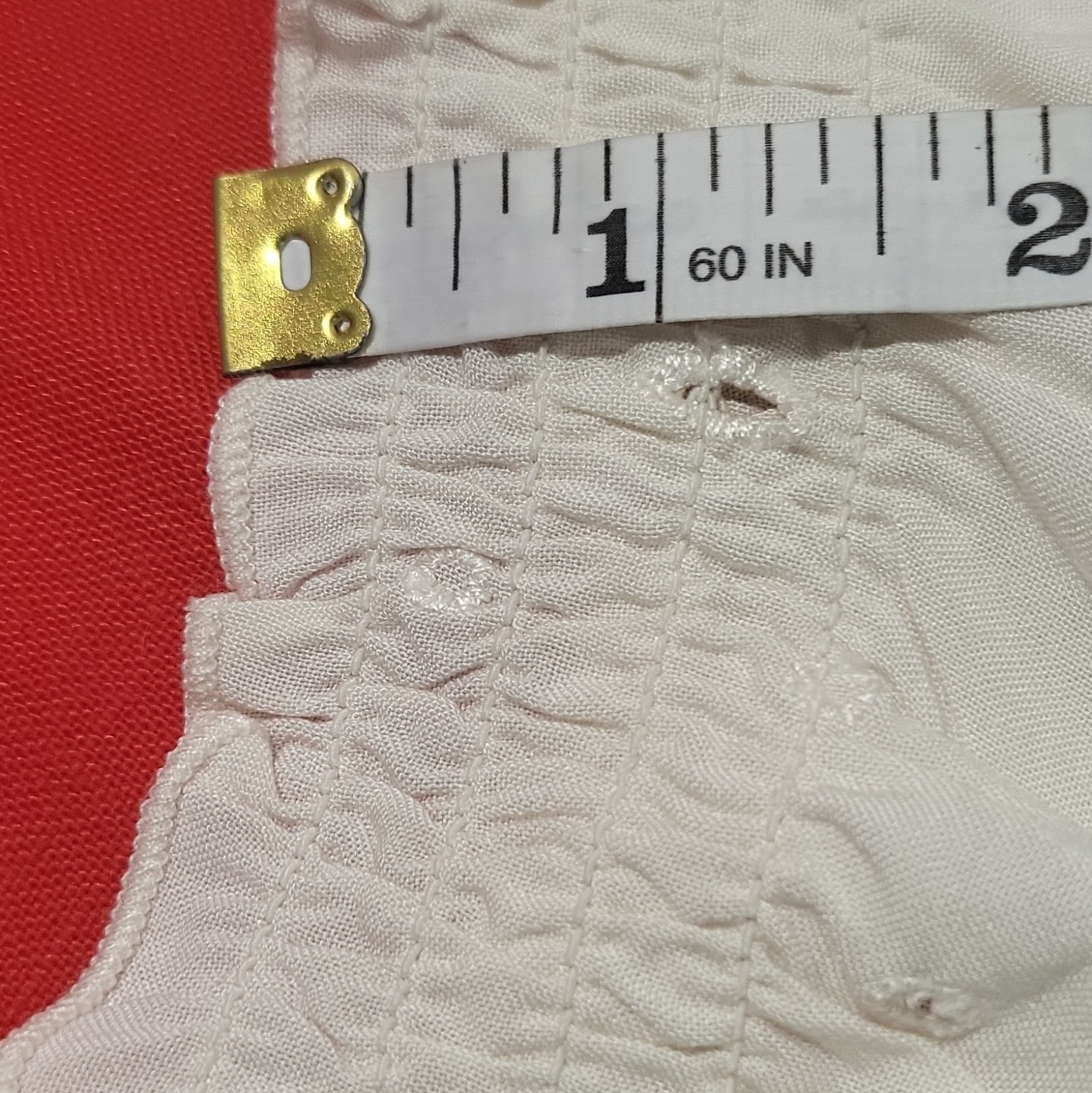 Torrid White Rayon Challis Eyelet Embroidered Puff Sleeve Blouse Womens 1X