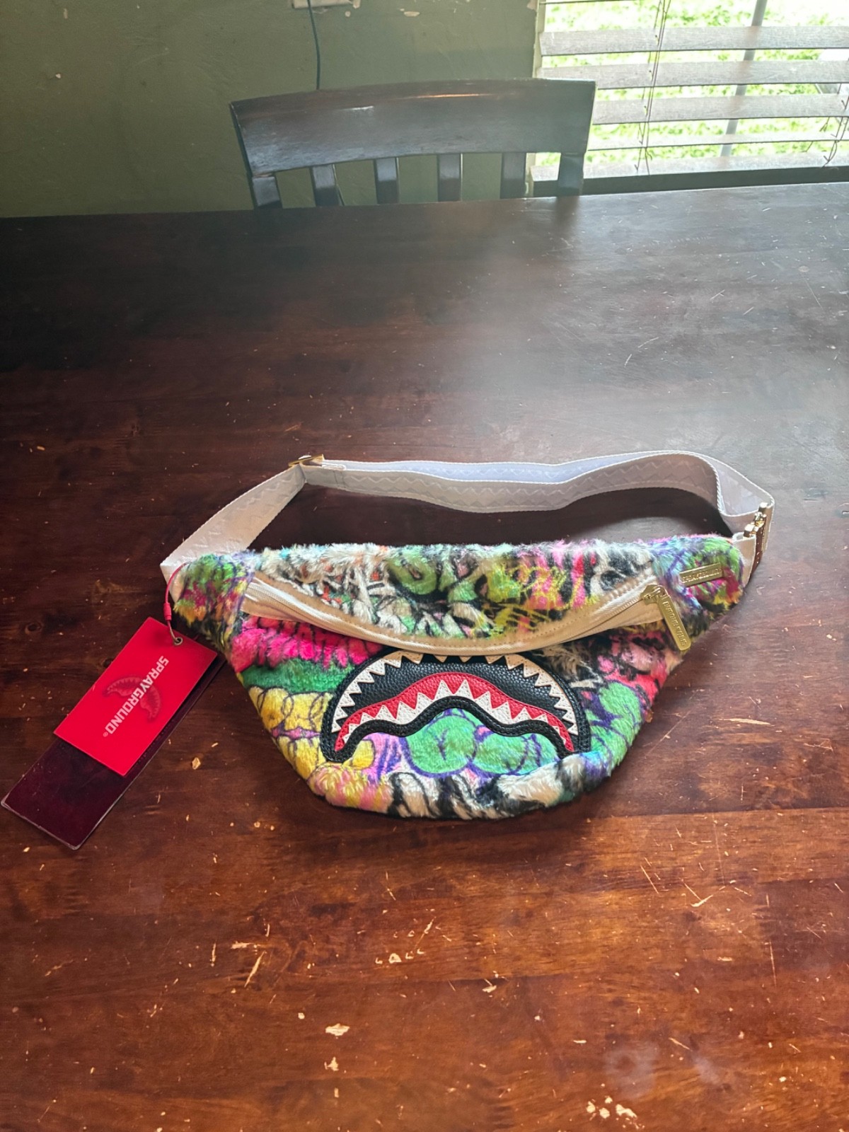 Sprayground fanny pack graffiti