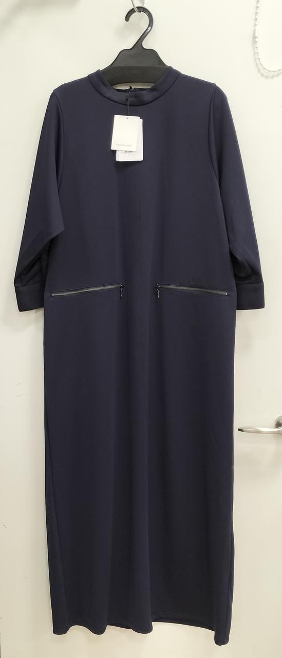 MAYSON GRAY Women’s Navy Dress, Polyester Blend, Size 2, Midi Length