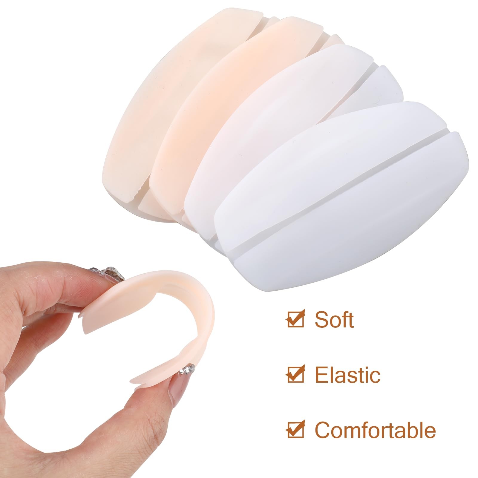 4 Pcs Bra Strap Holders for Slipping, Silicone Bra Strap Cushions Bra Strap Pad