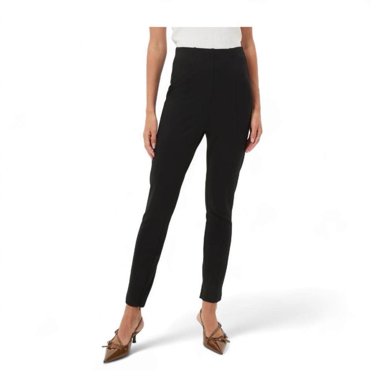 BNWOT Portmans Billie Skinny Leg Ponte Pant Black Size 10