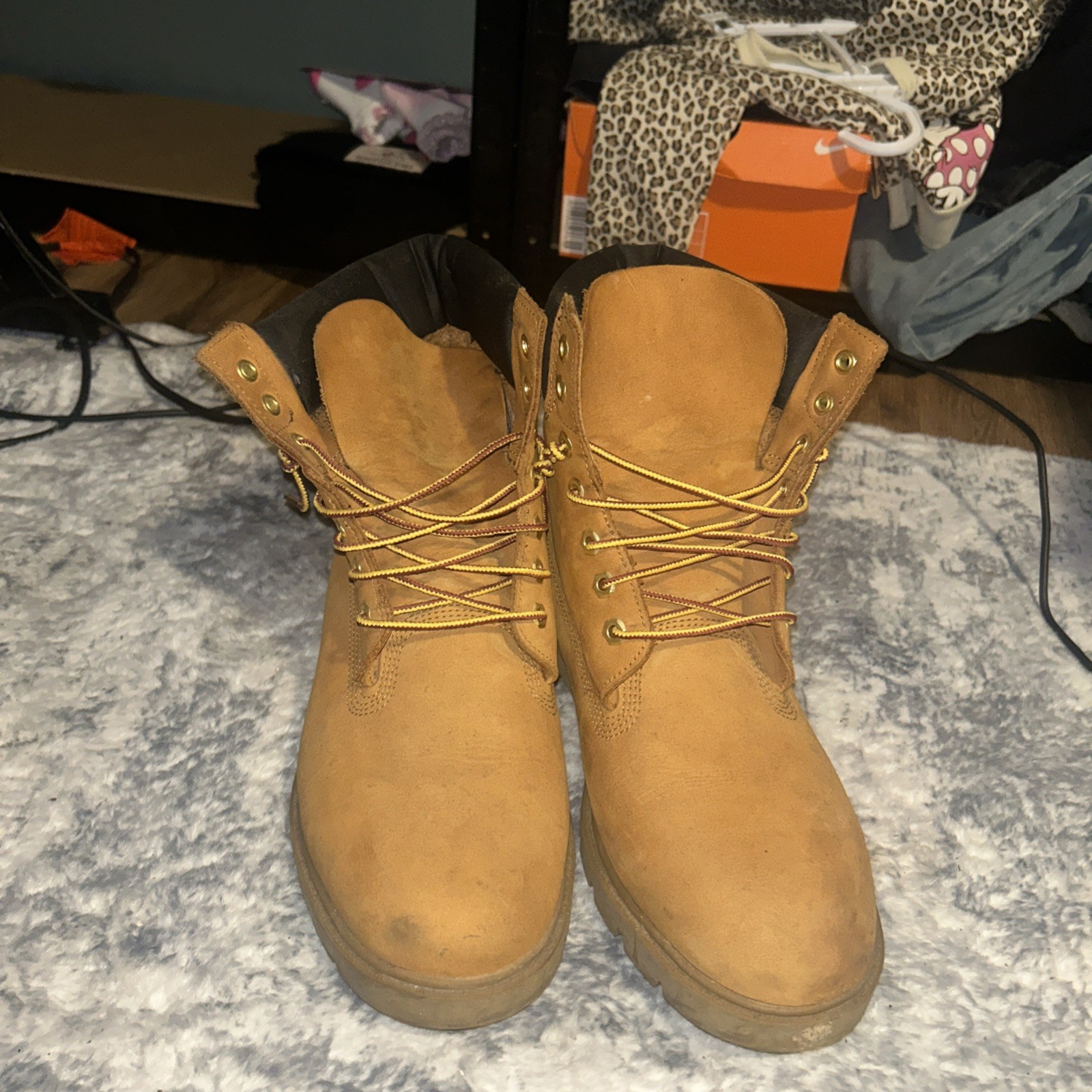 NEW Timberland 6 Inch Boot Wheat Nubuck Premium TB010061-713 Men’s SIZE 7.5-12