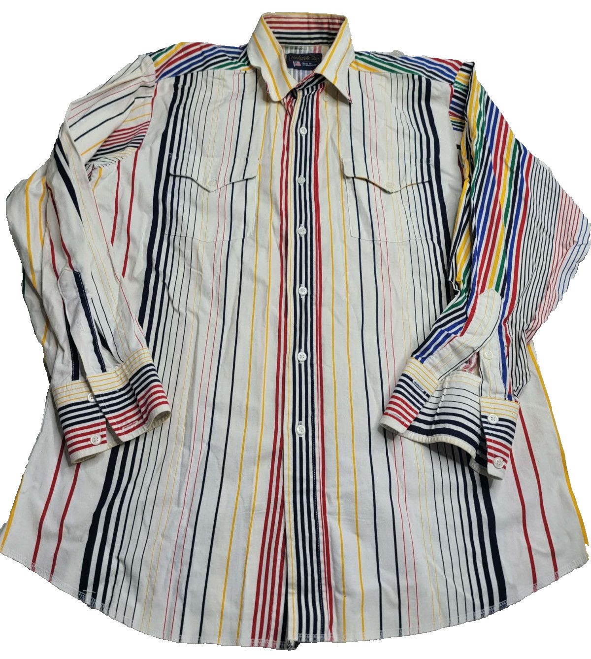 Vintage Panhandle Slim Button Down Long Sleeve Shirt Men’s 16 1/2 – 34