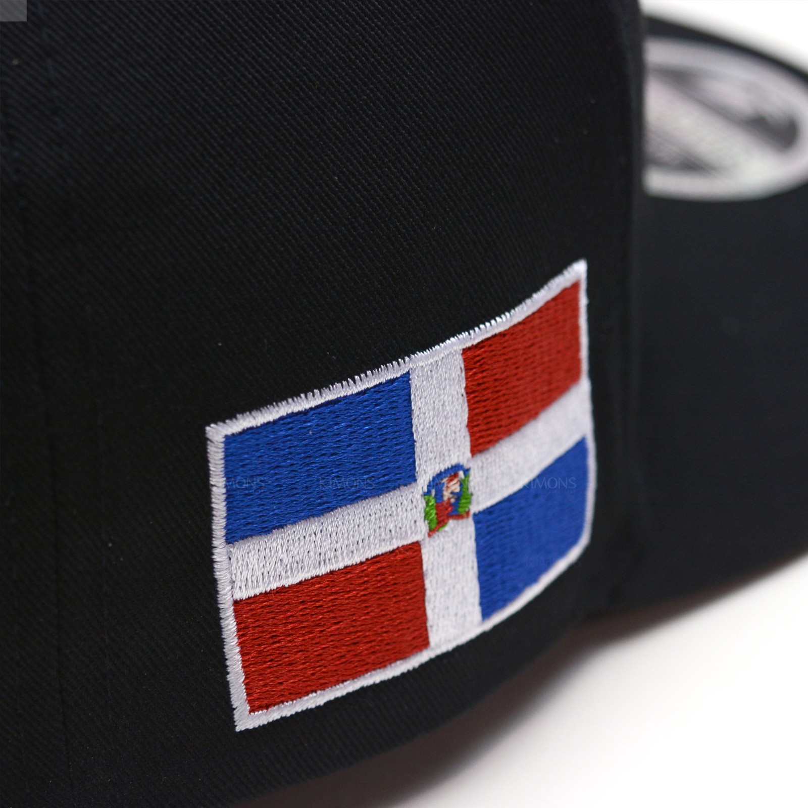 Republica Dominicana RD Snapback Hat 2026 3D Embroidery Black Cap Flag DR Cotton