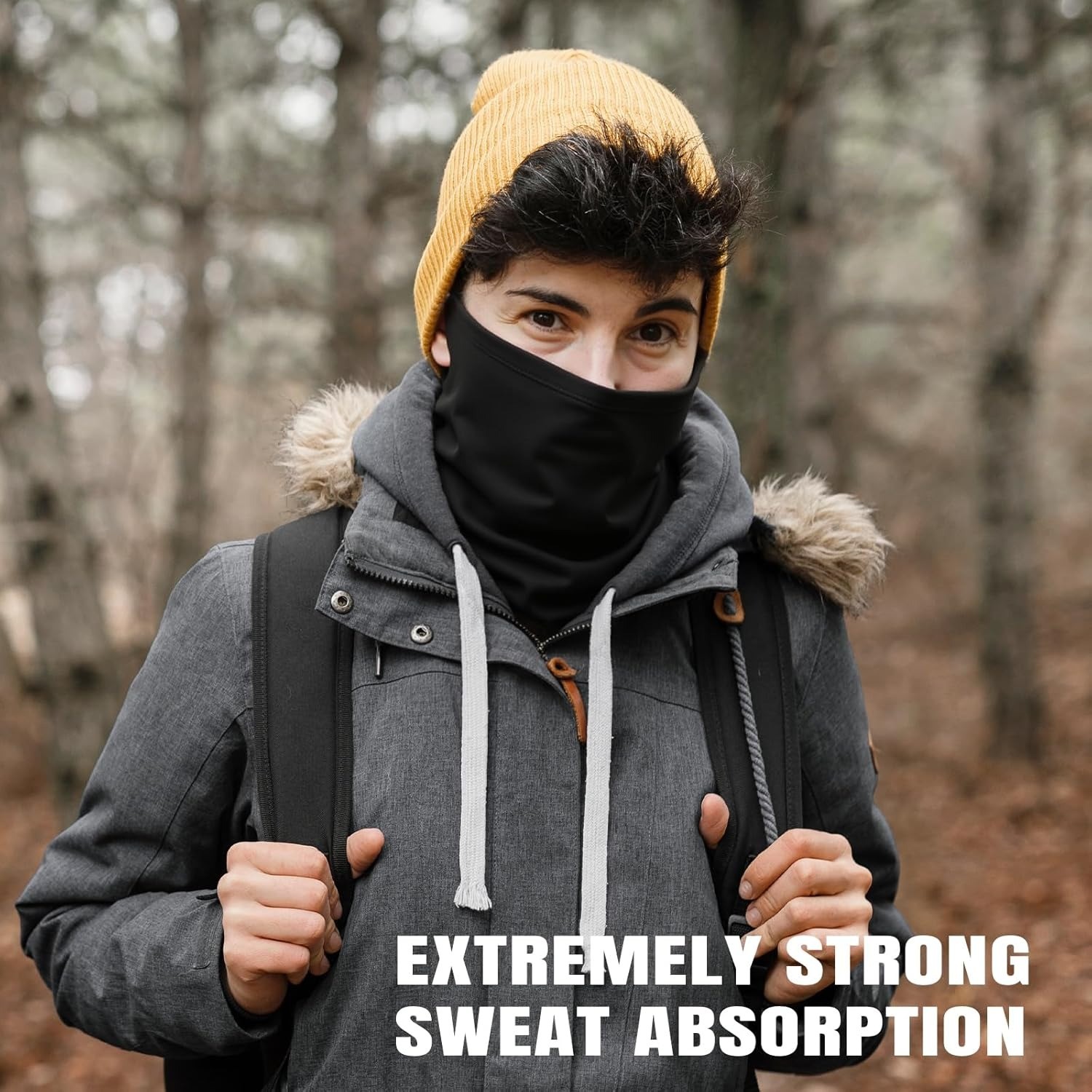 Neck Gaiter Cooling Sun UV Protection Face Mask Balaclava Earloop Scarf Bandana