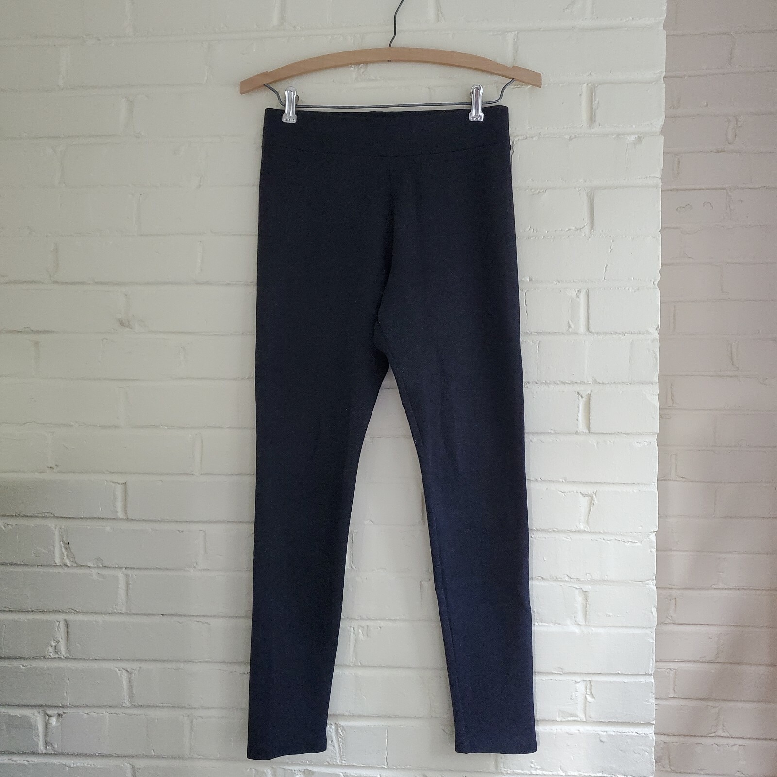 Lou & Grey Leggings Size Small Rayon Nylon Spandex Blend Pull On Dark Grey