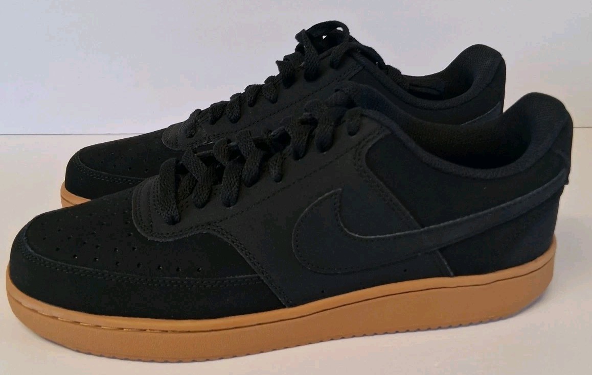 Nike Court Vision Low Black/Wheat Sneakers – Unisex (CD5463-008)