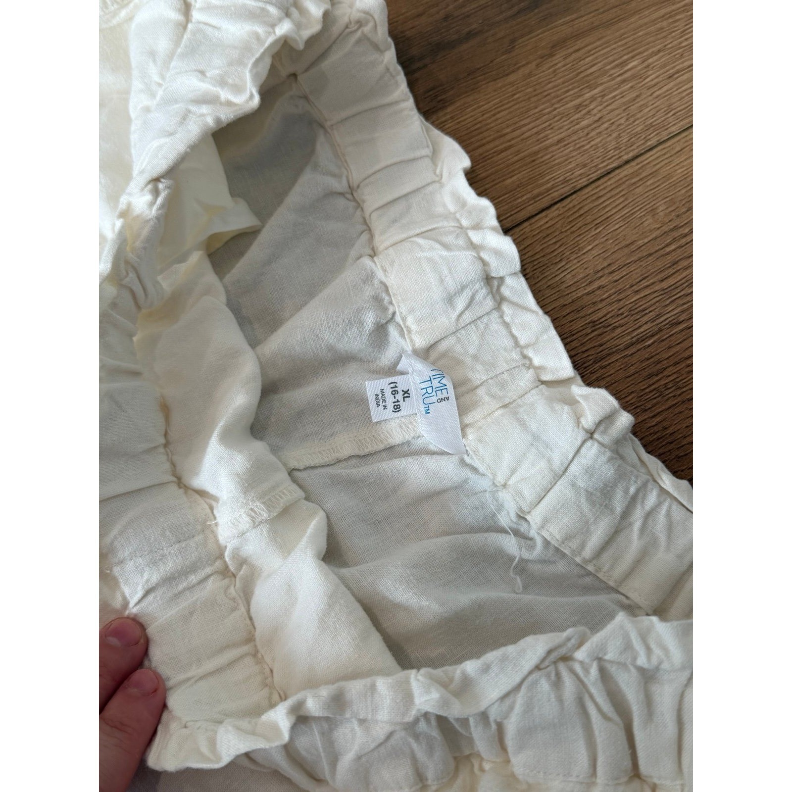 Women’s Wide Leg Linen Blend Pants, Size XL 16/18 plus. Summer casual trendy