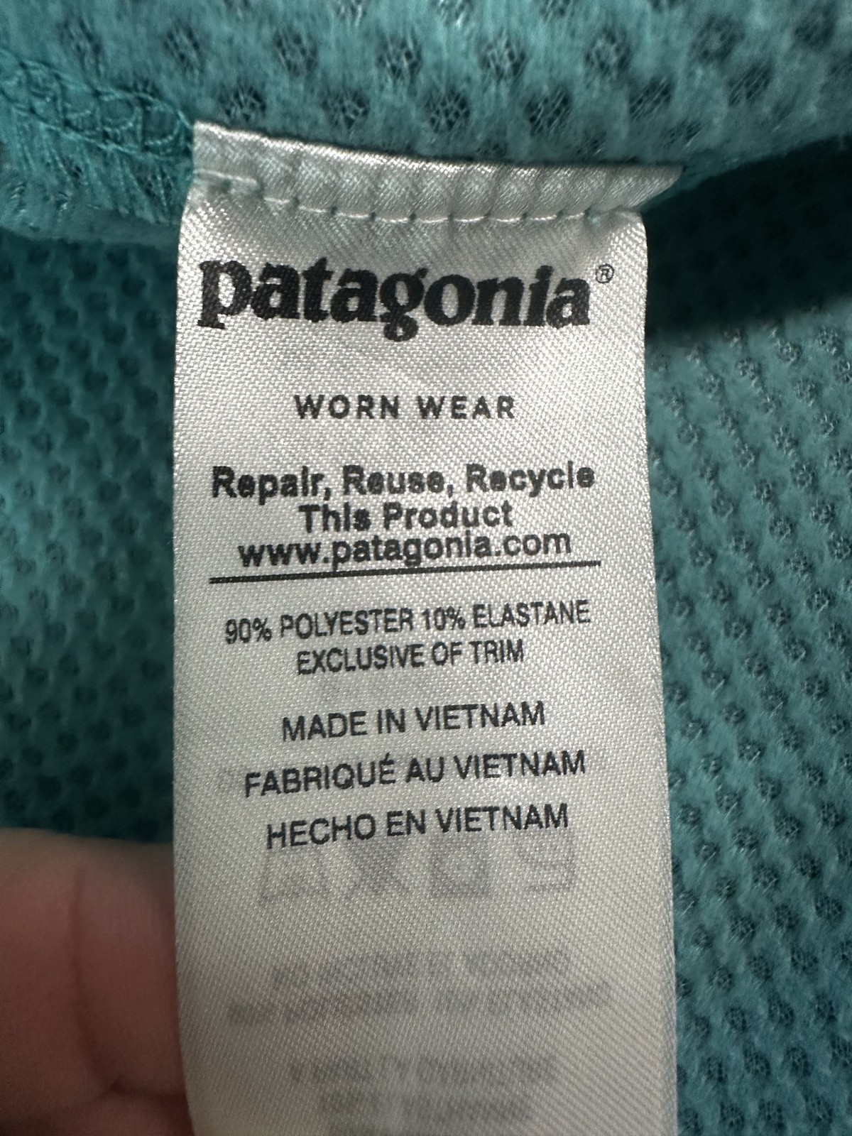 Patagonia Jacket Womens Small Blue Softshell Windproof STY83545 Stretch Outdoors