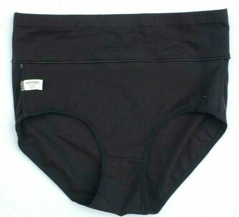 wirarpa Womens High Waisted Cotton Underwear Full Brief, ALL SIZES 4 Pack