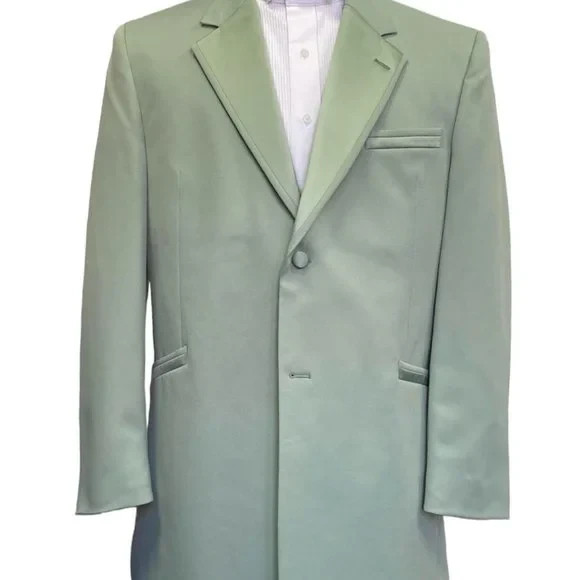 Mint Green Tuxedo Jacket (Monoco) – Formal, Prom, Cruise, Gala, Black Tie